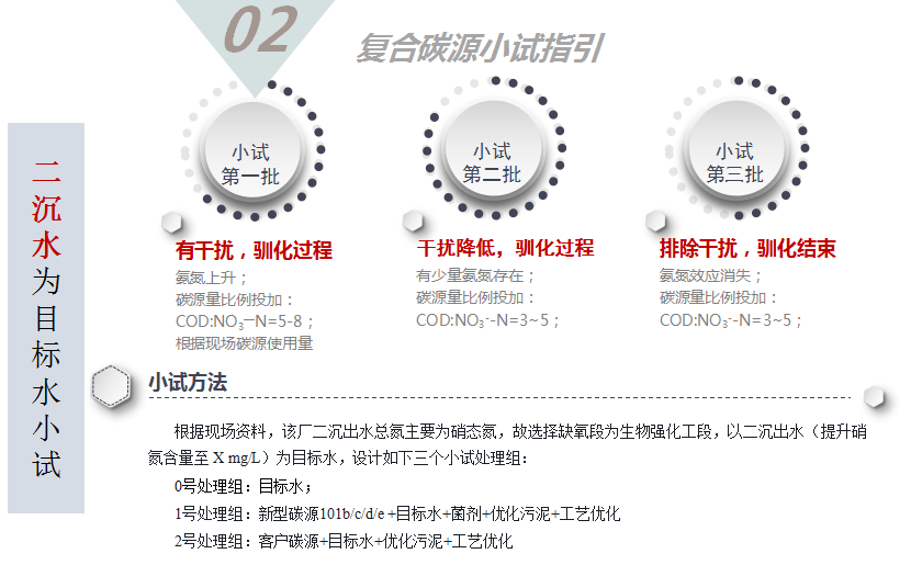 復(fù)合碳源小試-二沉水為目標水